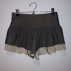 Lululemon high waisted grey shorts